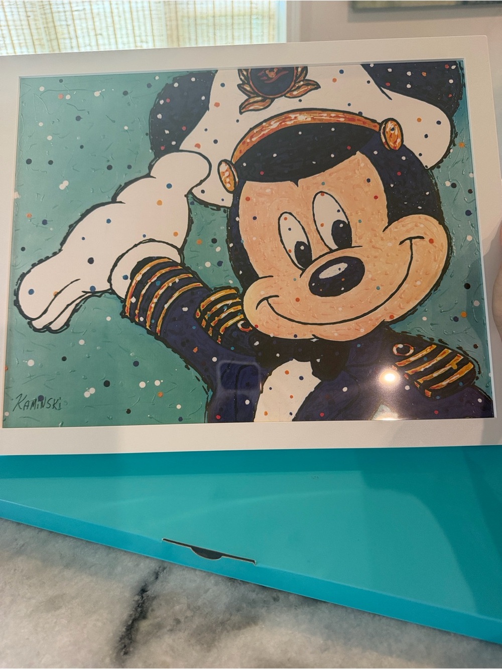 Disney Cruise Line 25th Silver Anniversary at Sea Print by Joe Kaminski